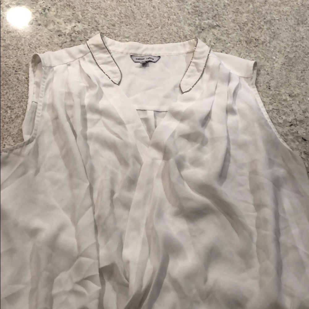 White tank top